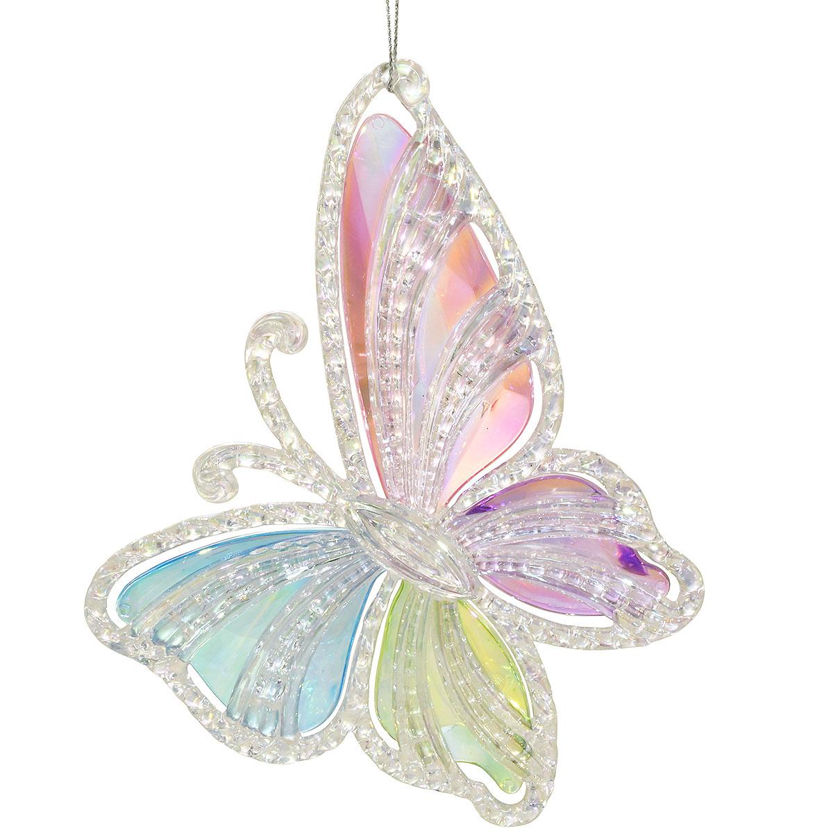 Multicolor Butterfly Ornament