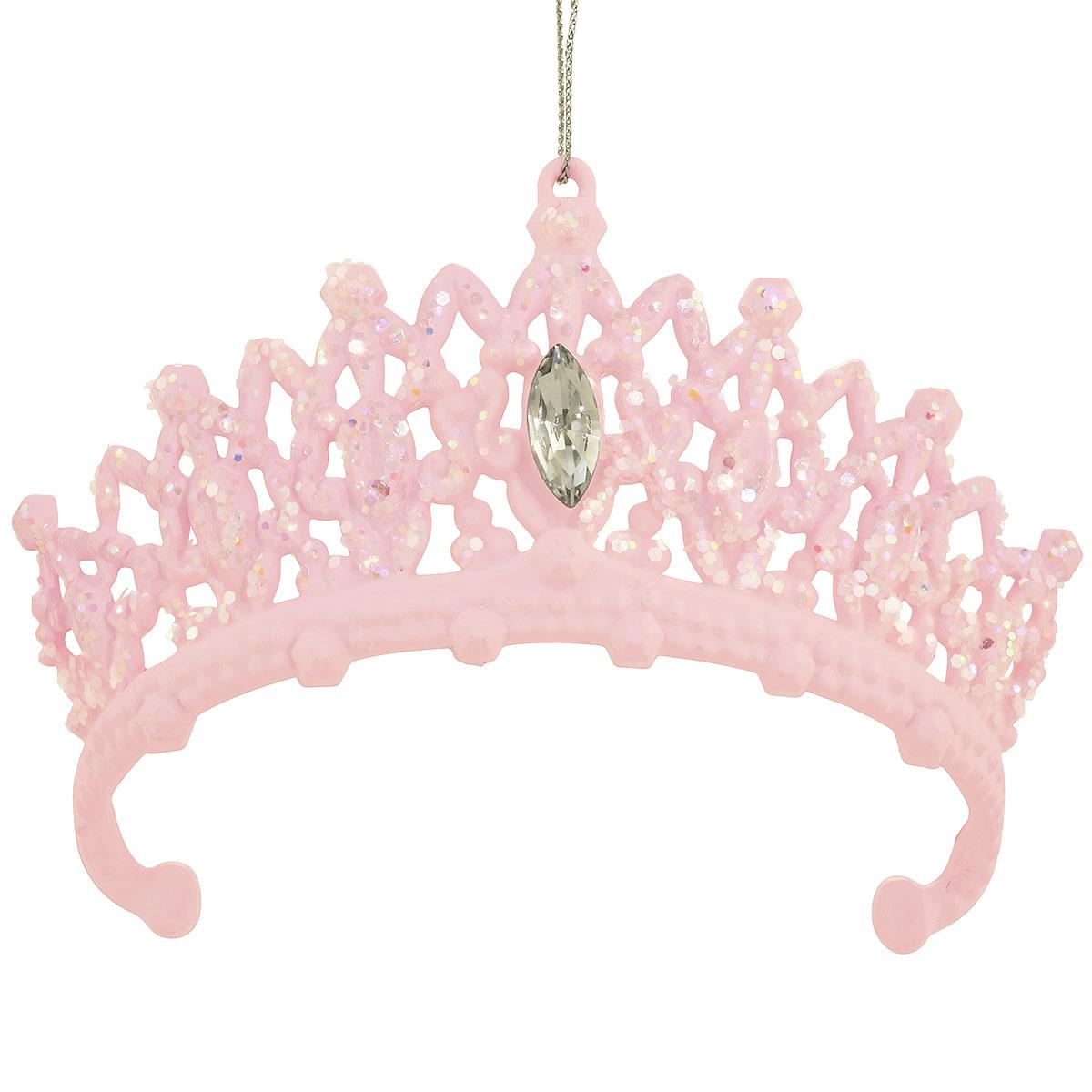 Pink Crown Ornament