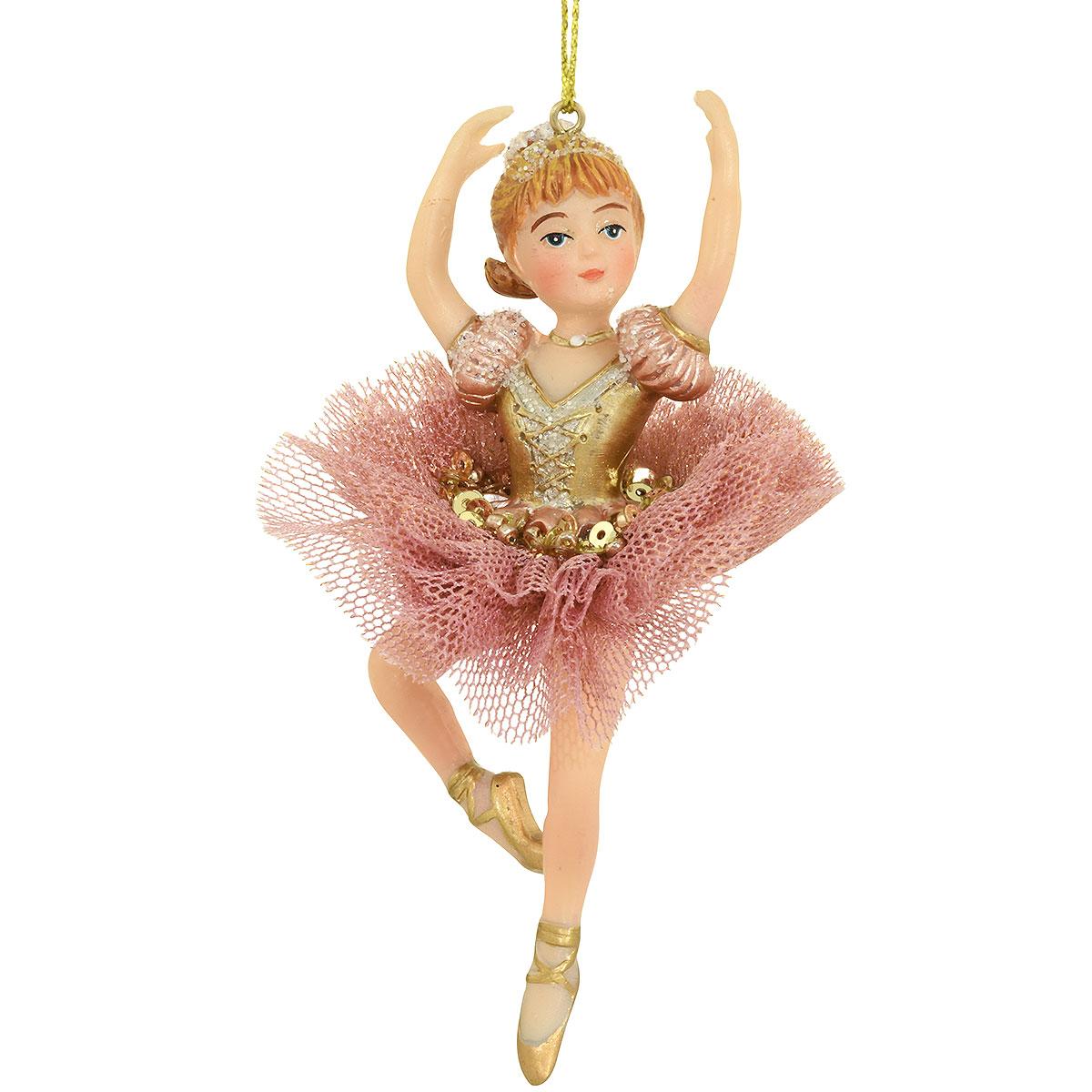 Ballerina Baby In Pink Dress Orn