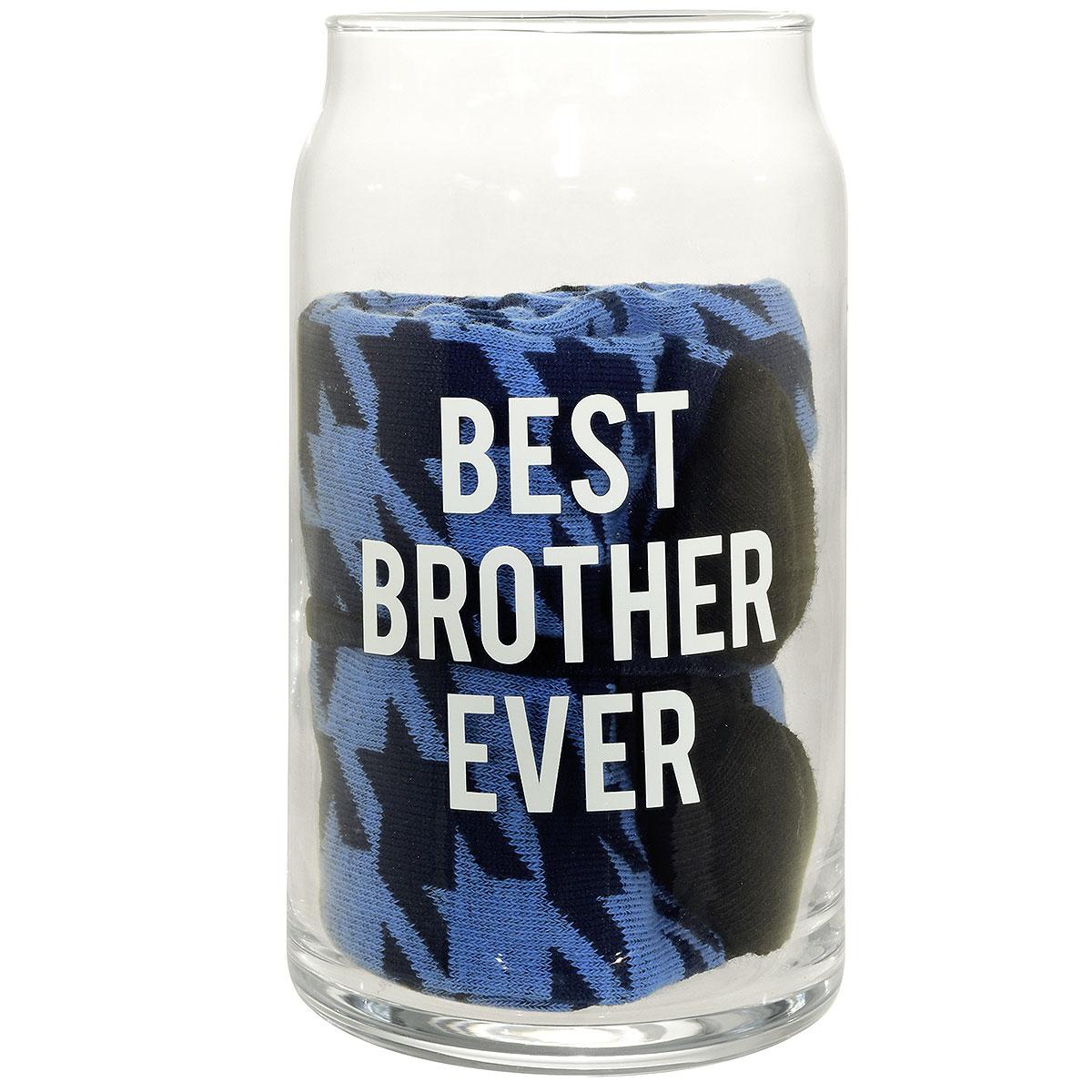 Best Brother Ever Beer Glass Set