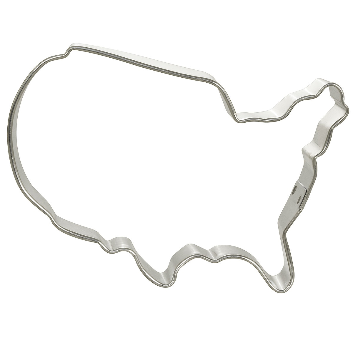 USA Map Metal Cookie Cutter