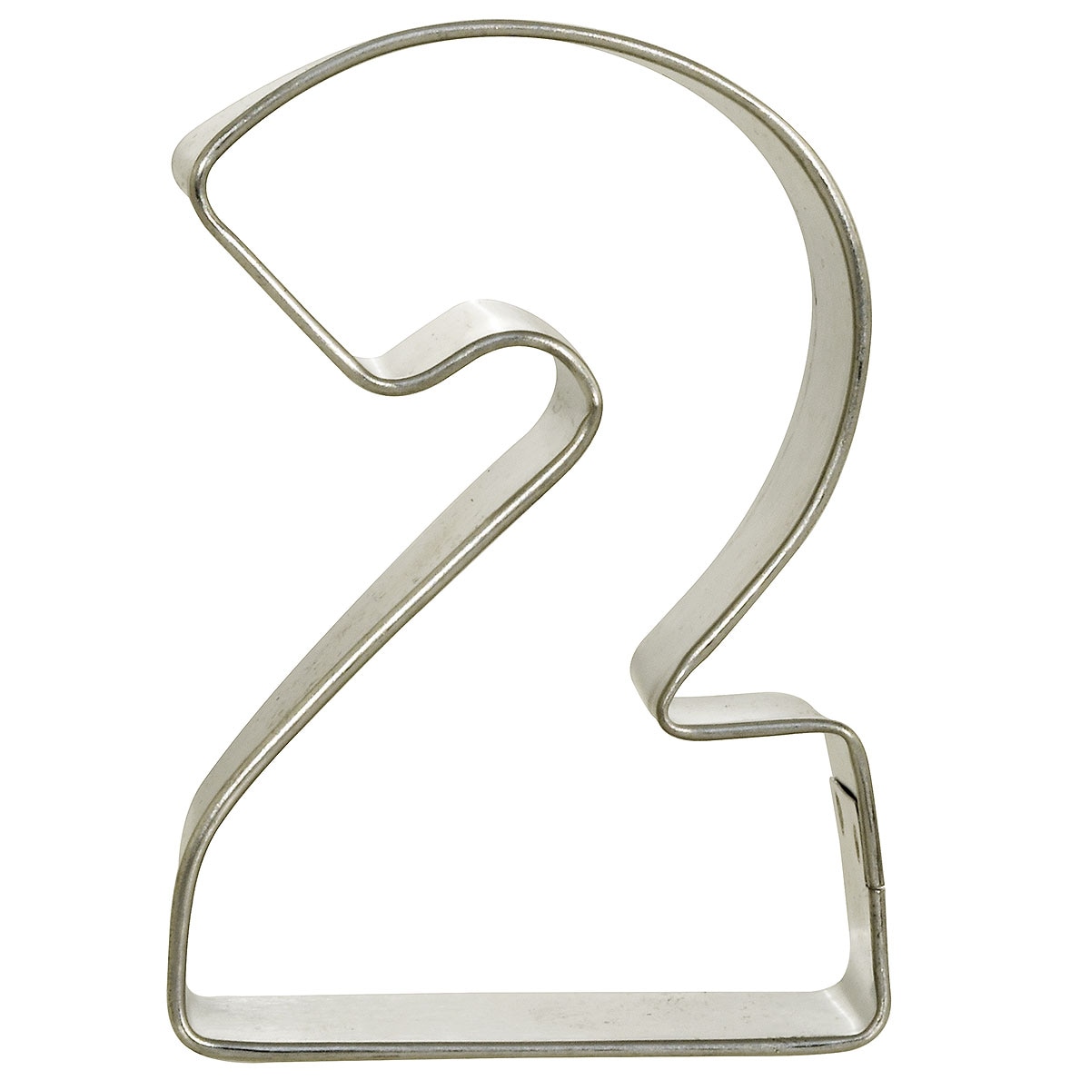 Number 2 Metal Cookie Cutter