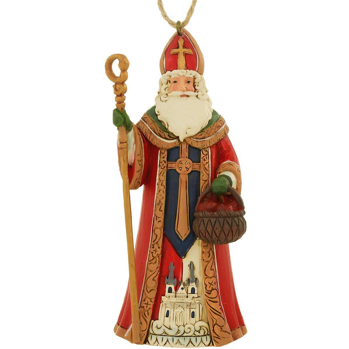 Czech Santa Jim Shore Ornament