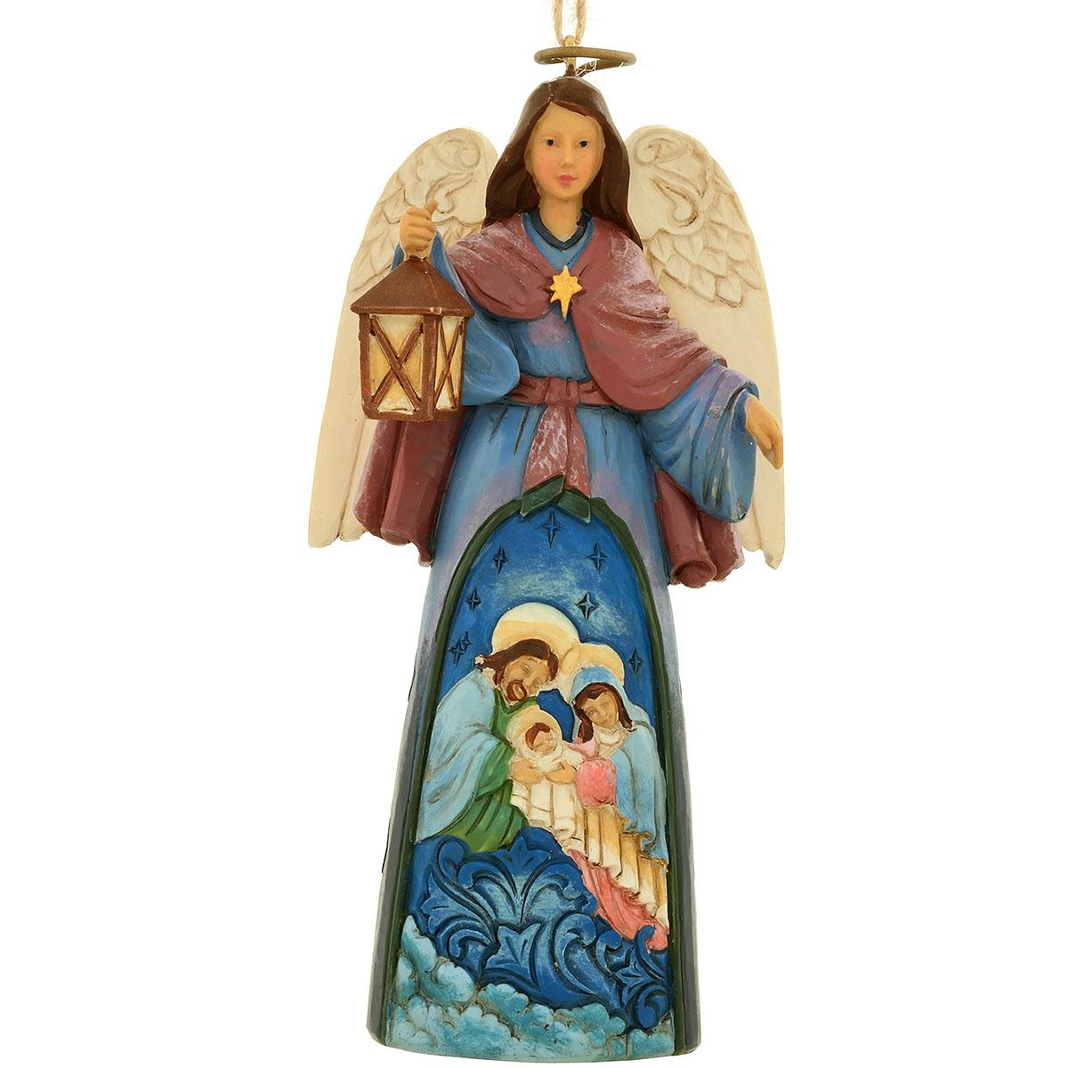 Nativity Angel With Lantern Jim Shore Ornament