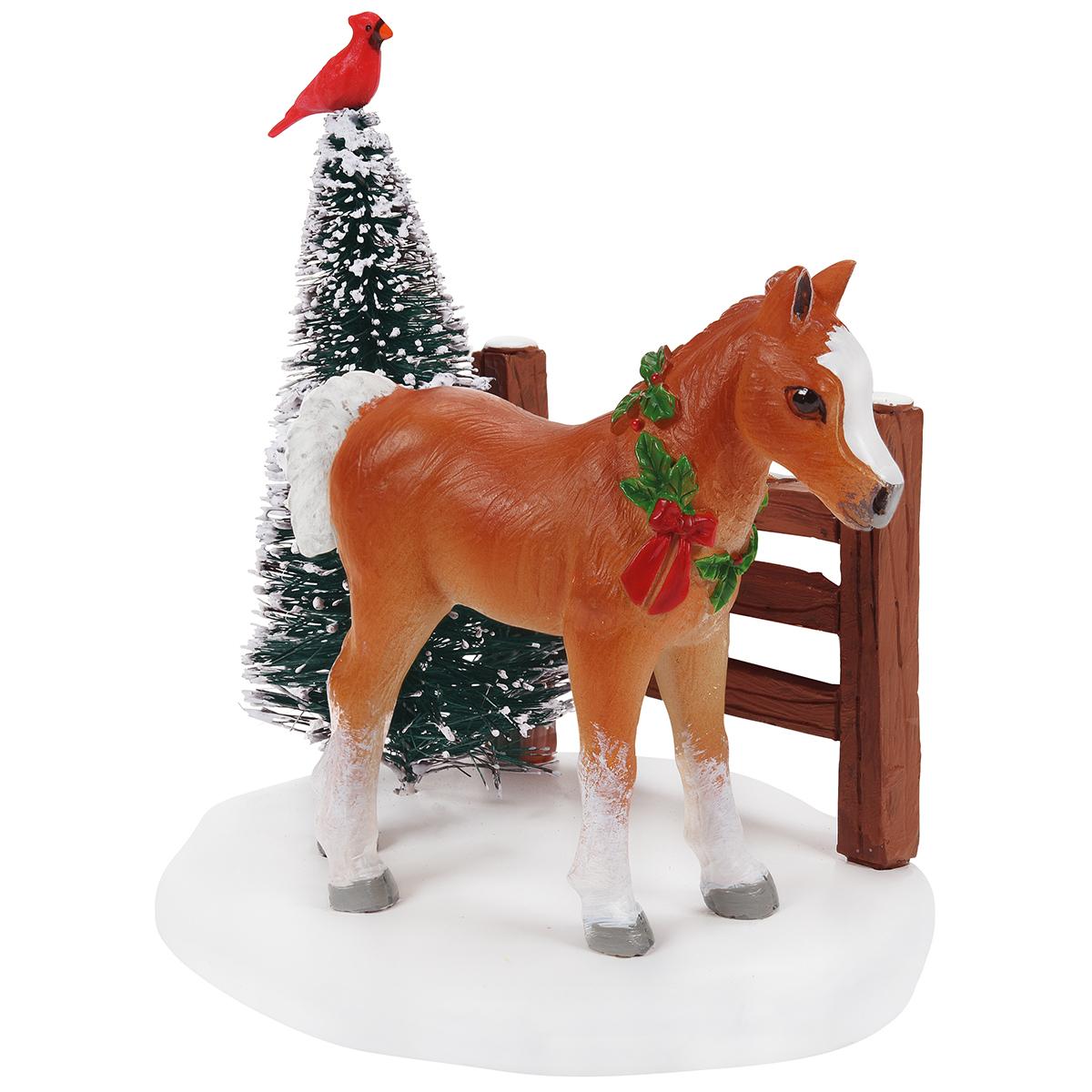 Cardinal Christmas Pony