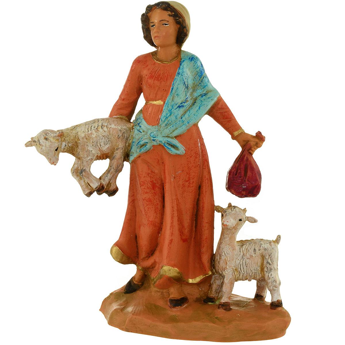 Melia Goat Herder, 5 Inch Fontanini