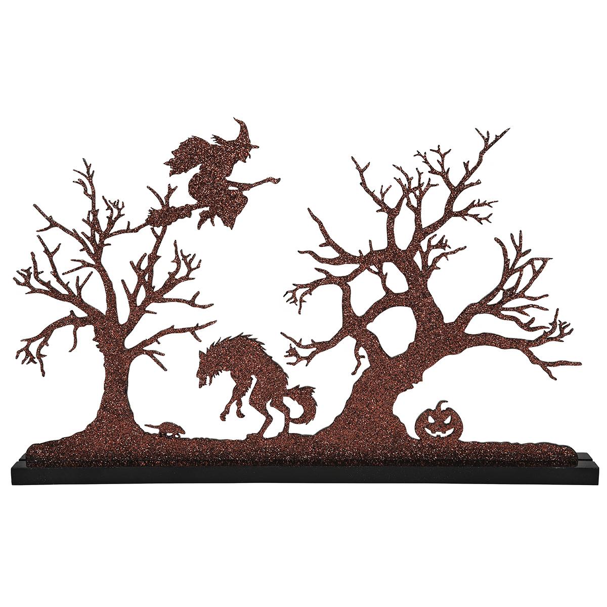 Haunted Woods Silhouette