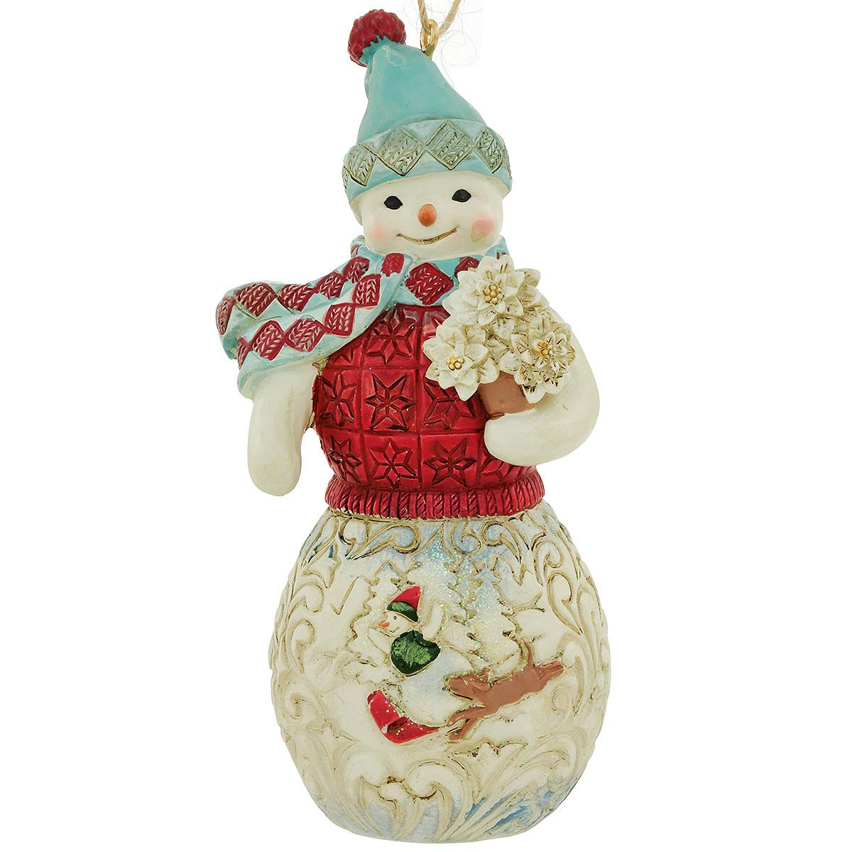 Snowman Jim Shore Ornament