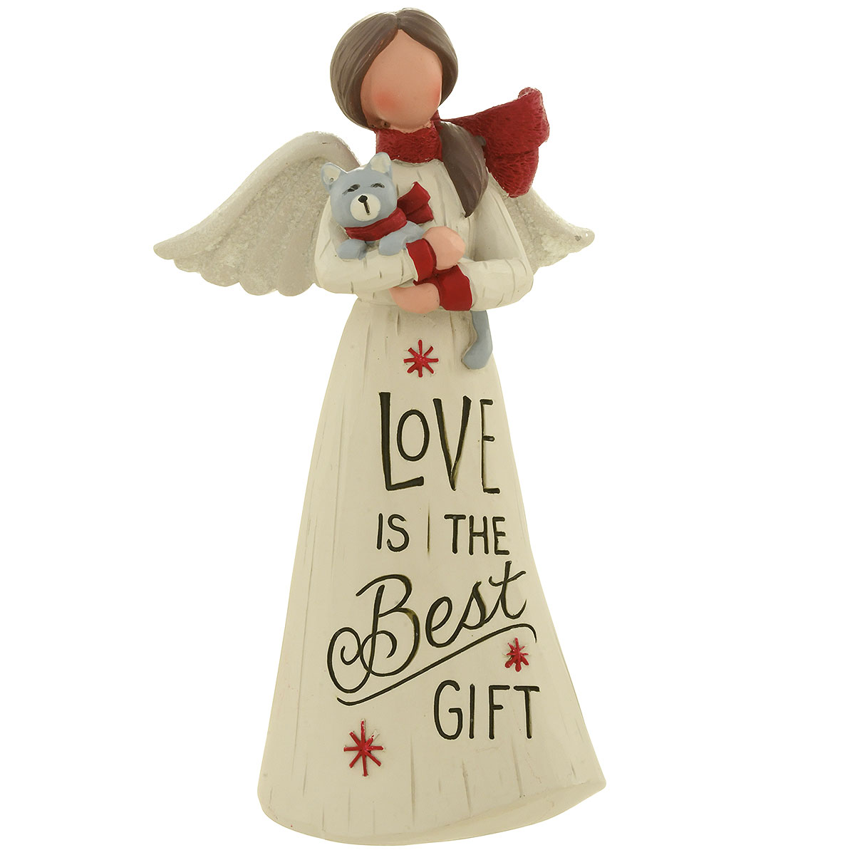 Love Is The Best Gift Angel w/ Cat