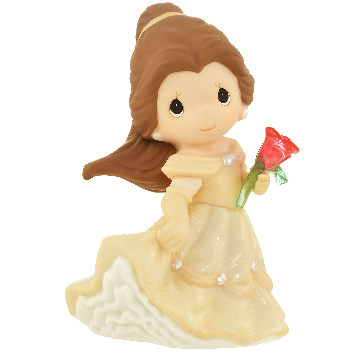 Precious Moments An Enchanting Moment Awaits Disney Belle Figurine