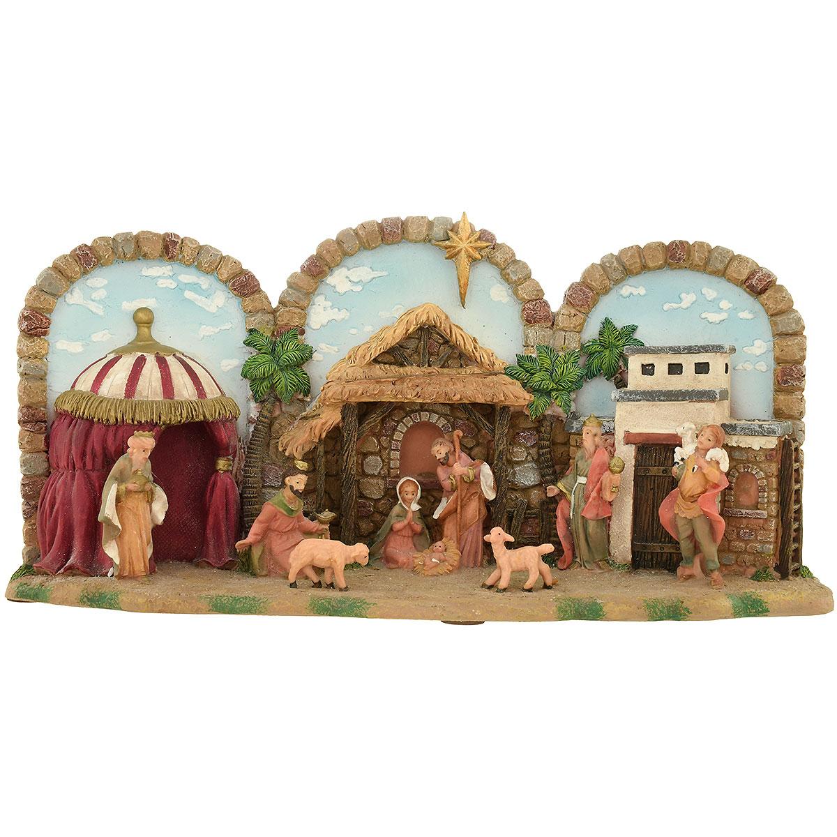 Fontanini Musical Nativity Village