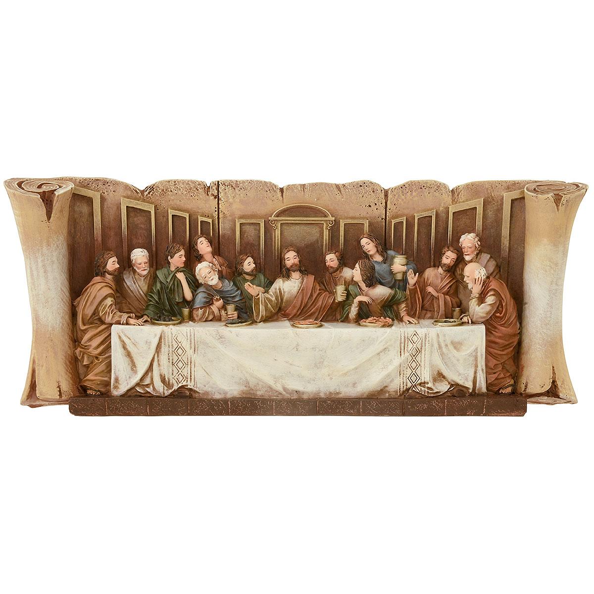 Last Supper Scroll Home Accent