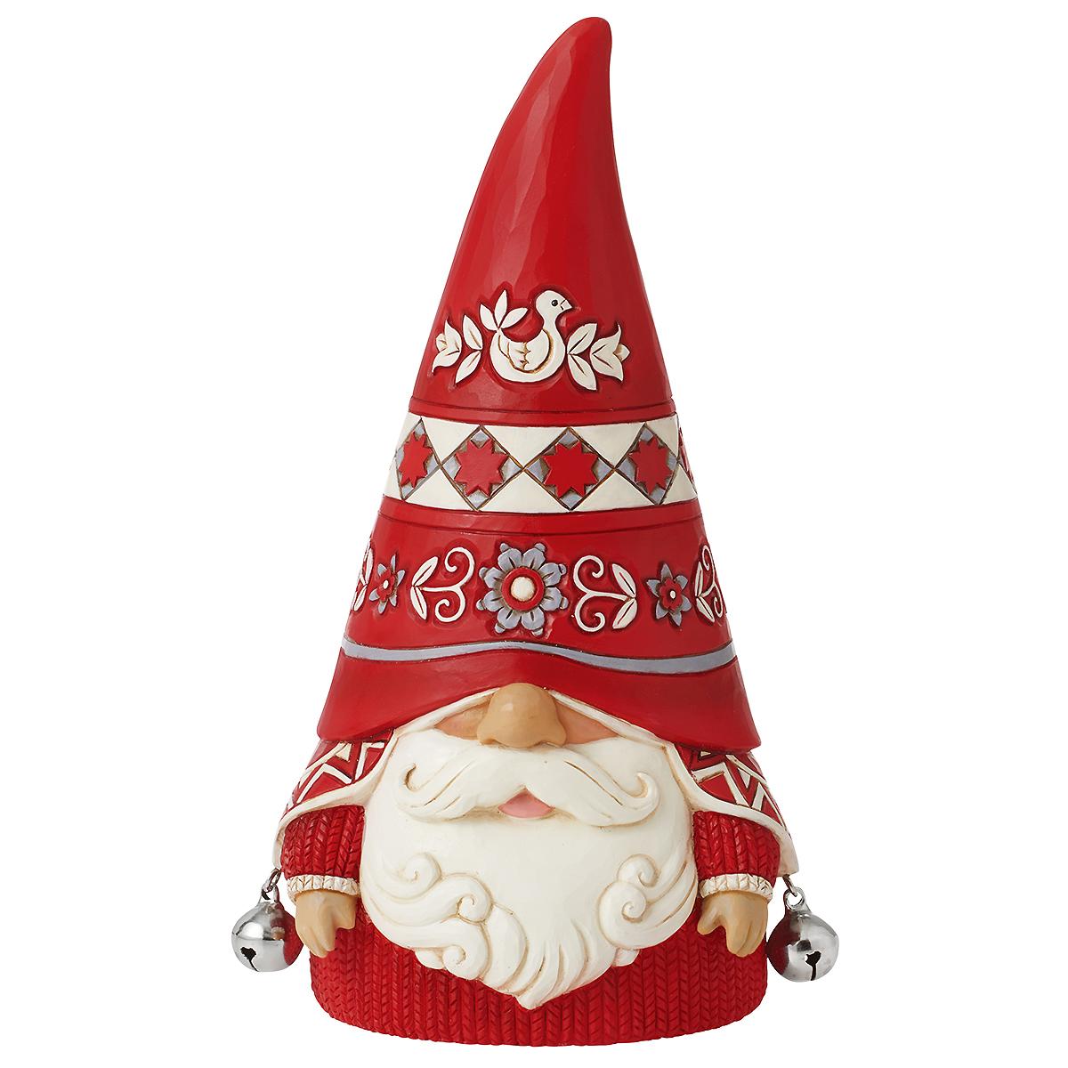 Nordic Noel Gnome With Jingle Bells Jim Shore Figure