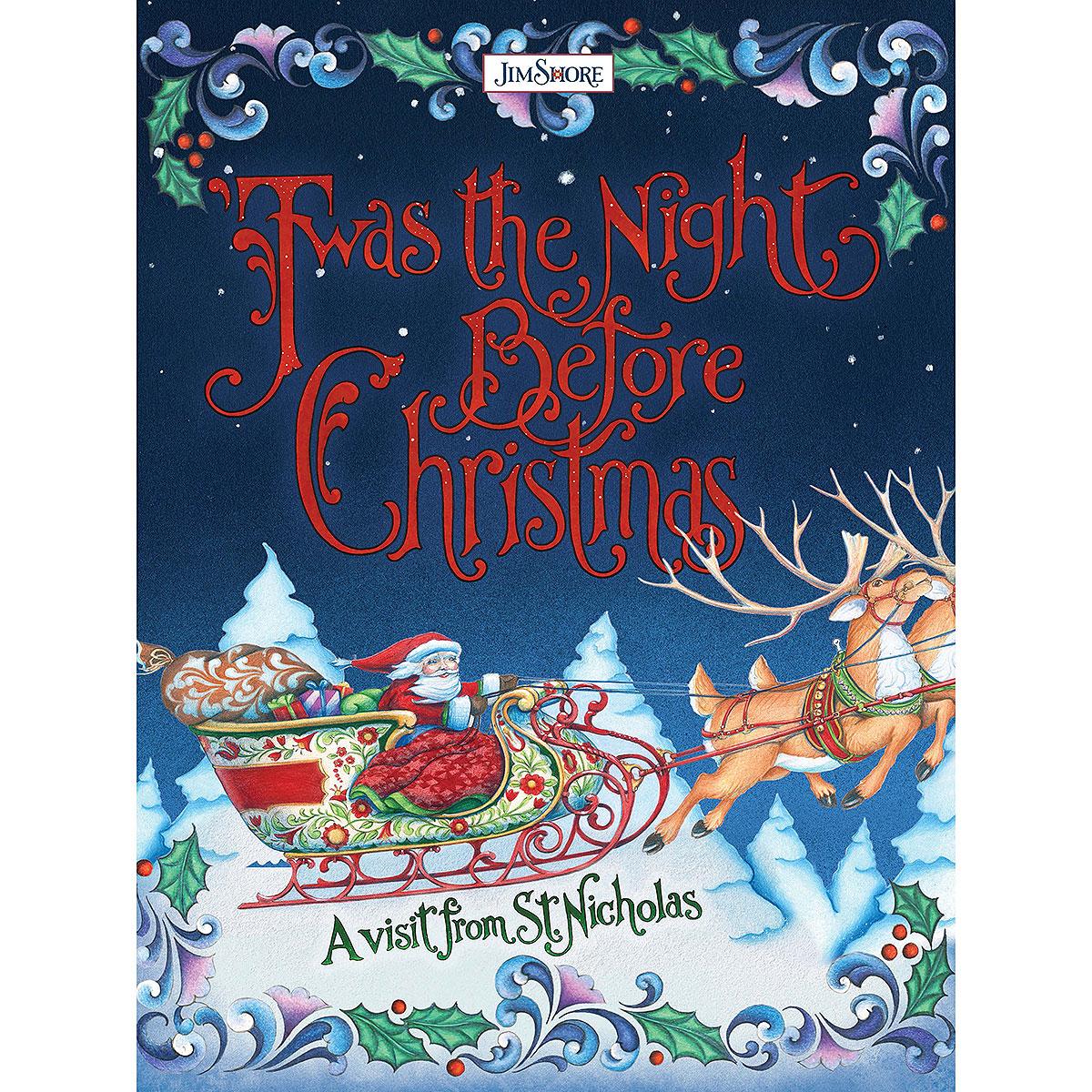 'Twas The Night Before Christmas Book, Jim Shore