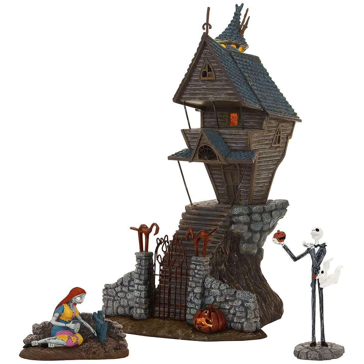 Jack Skellington's House With Jack And Sally