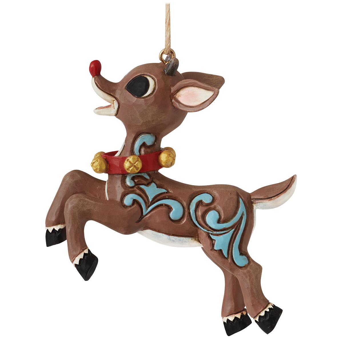 Rudolph In Flight Jim Shore Ornament