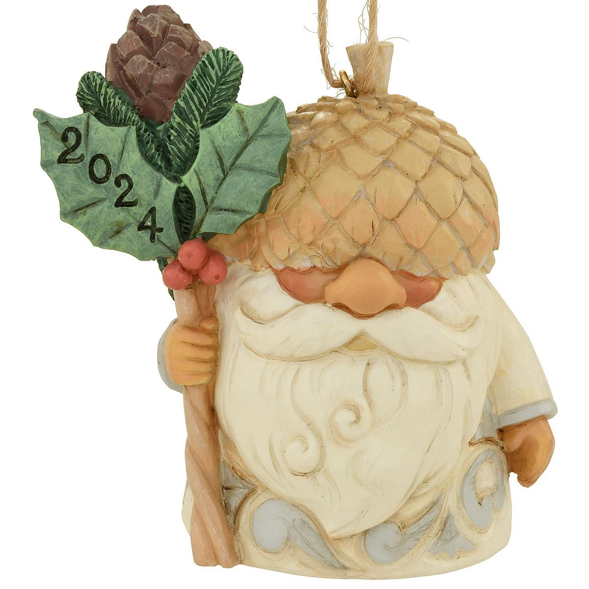 Woodland 2024 Dated Gnome Jim Shore Ornament