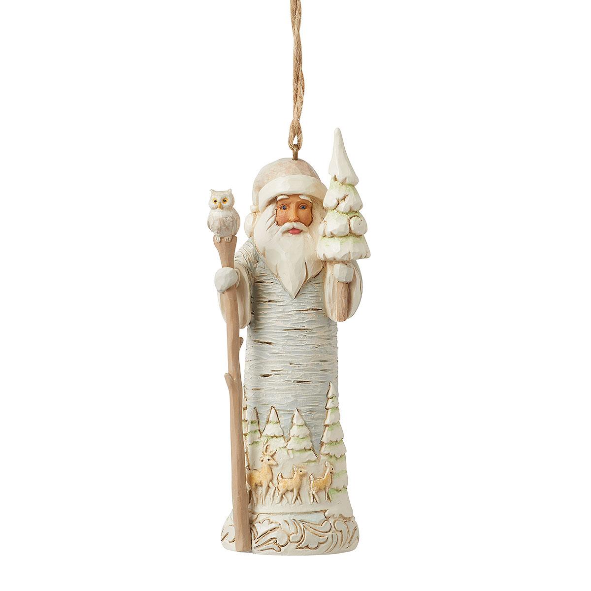 Woodland Birch Bark Santa Jim Shore