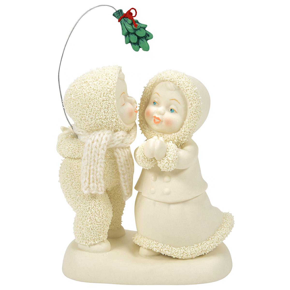 Mistletoe Kisses Snowbaby Figurine