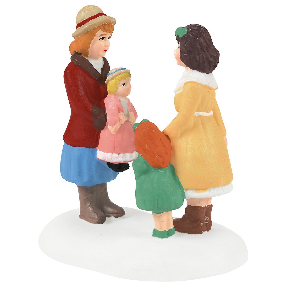 Girls With Their Dolls