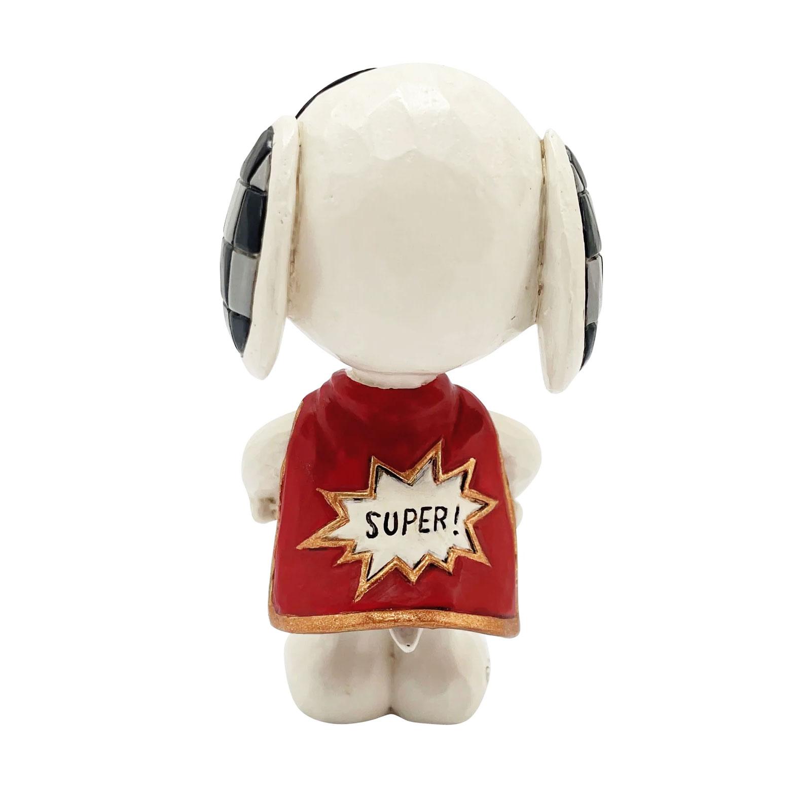 Snoopy Superhero Jim Shore Mini