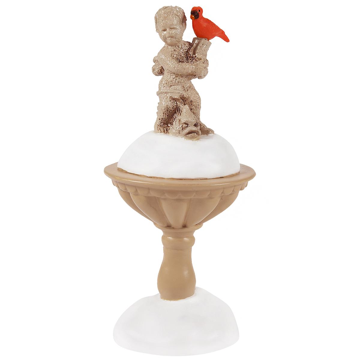 Cardinal Christmas Fountain