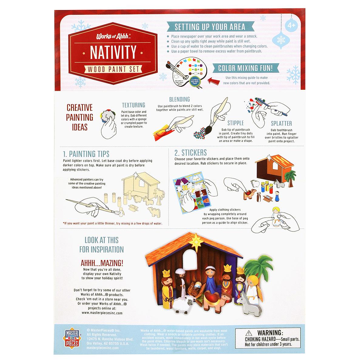 Nativity Activity Paint Kit