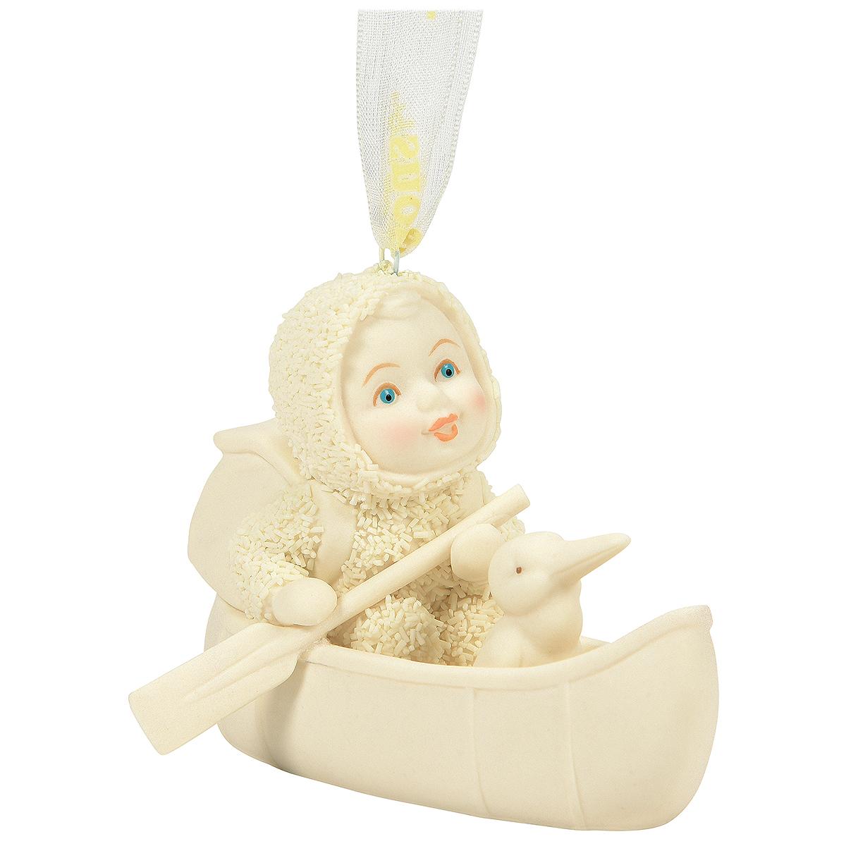 Canoe For Two Snowbaby Ornament