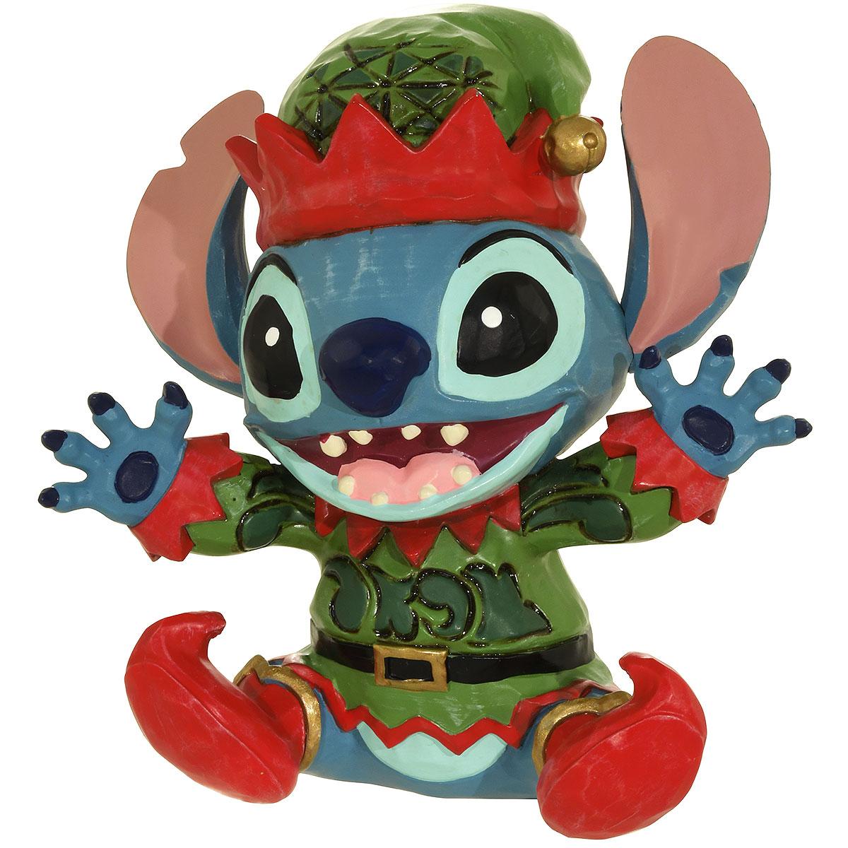 Stitch Elf Jim Shore Mini Figure