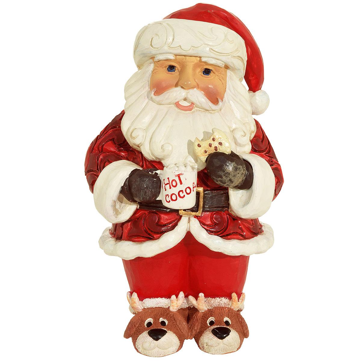 Santa Hot Cocoa/Cookie Jim Shore