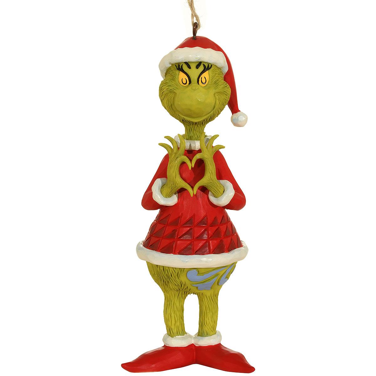 Grinch With Heart Hands Jim Shore