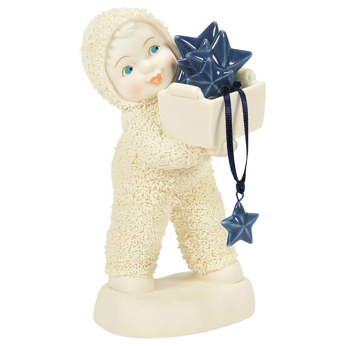 Basket Of Stars Snowbaby Figurine