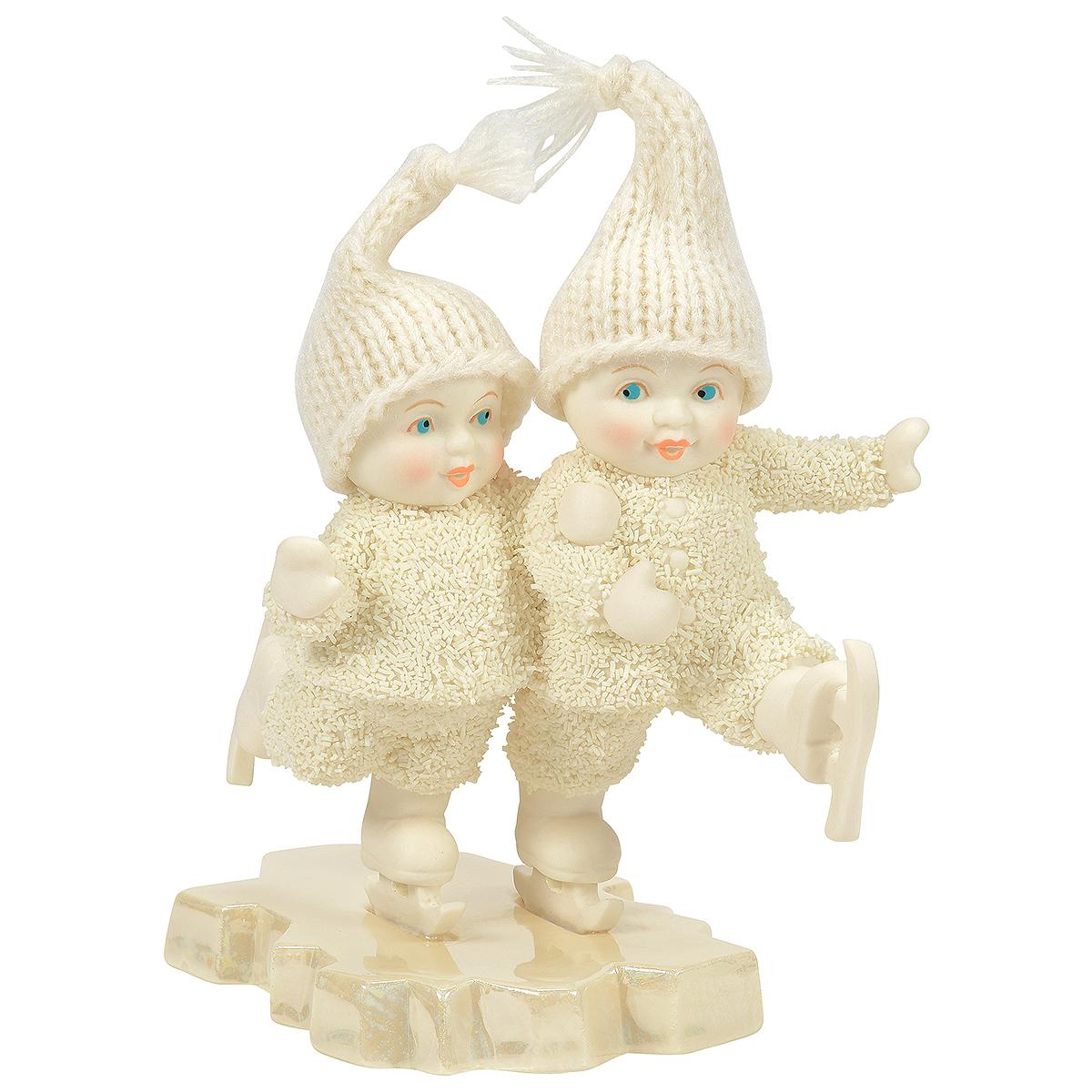 Let's Go Skating Snowbaby Figurine
