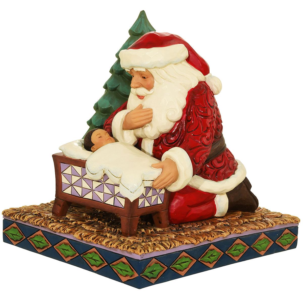 Kneeling Santa Jim Shore
