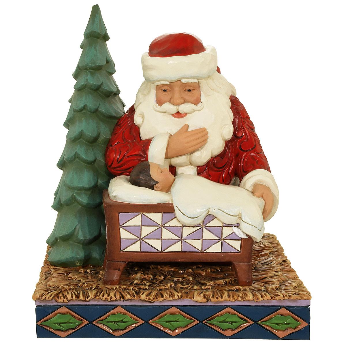 Kneeling Santa Jim Shore
