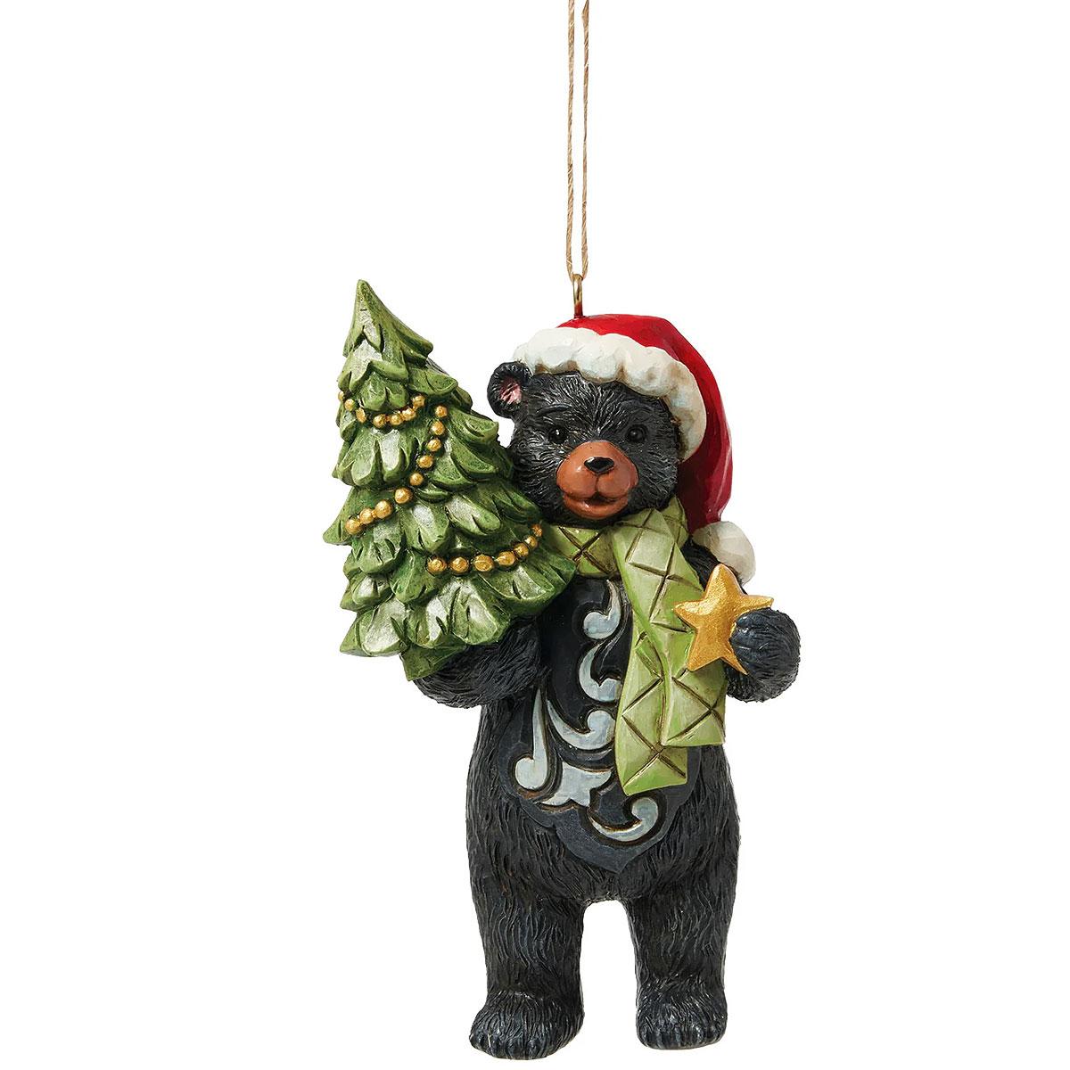 Lodge Black Bear Jim Shore Ornament