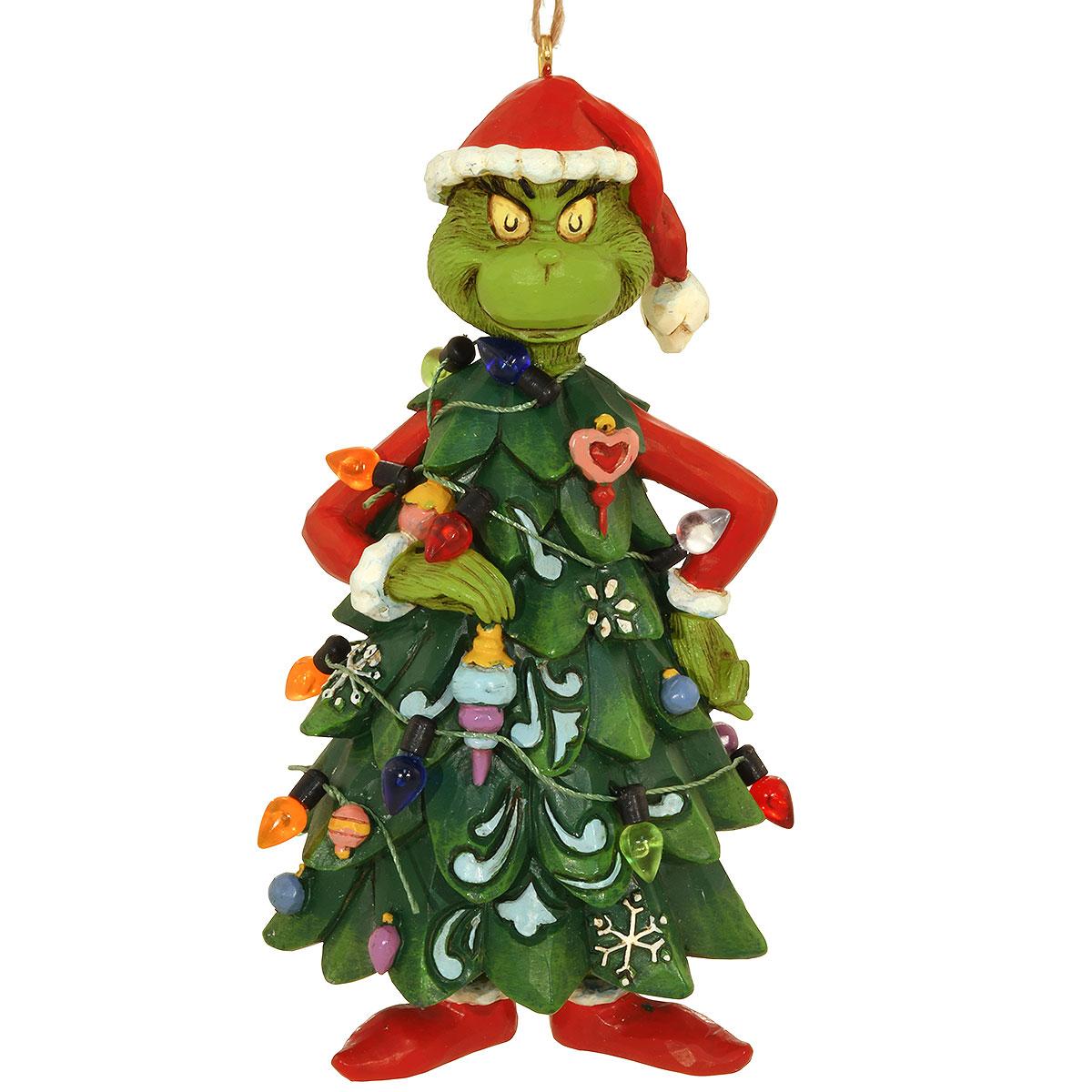Grinch Dressed As Tree Jim Shore