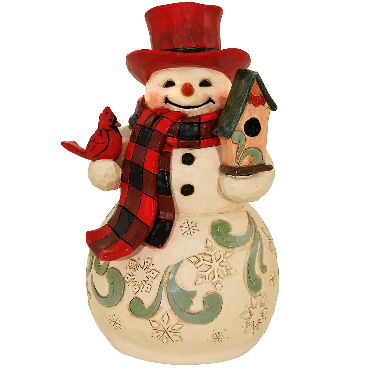 Highland Glen Snowman Hat Jim Shore