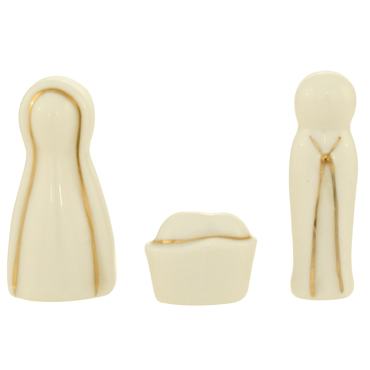 Holy Family Figures In Pine Box