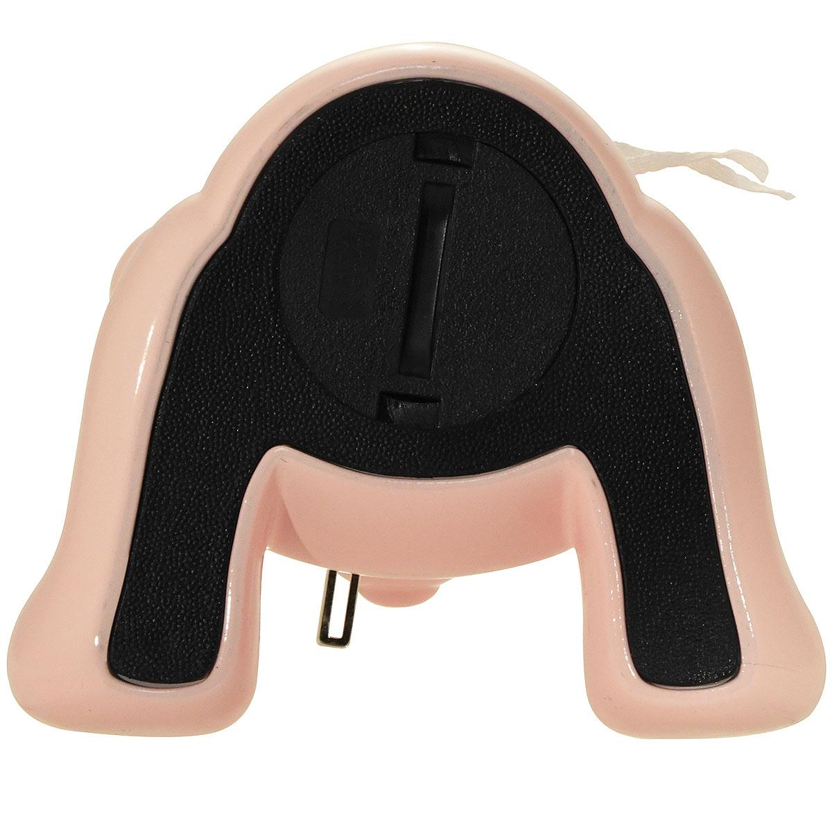 Pink Bear Bank With Cross Charm