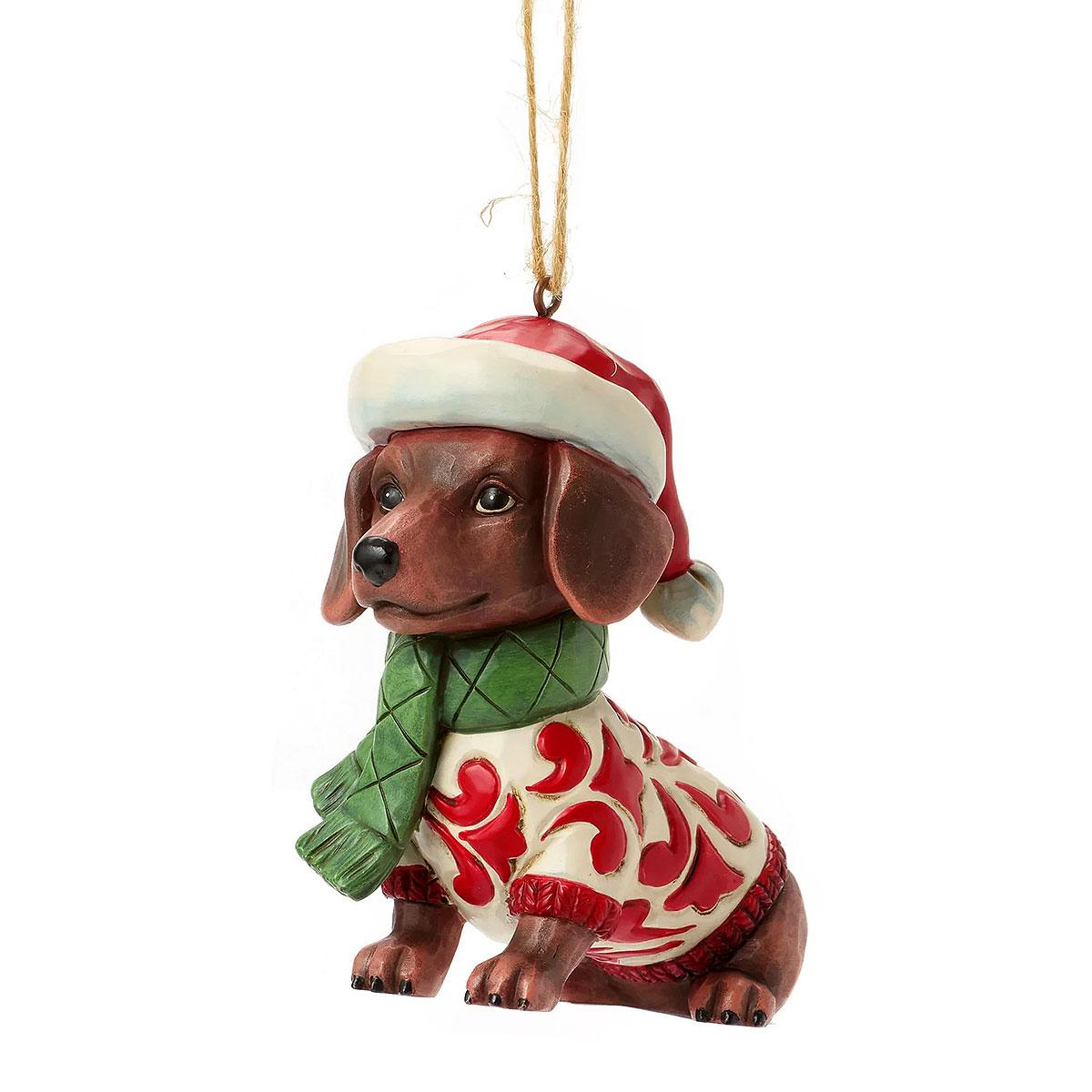 Christmas Dog Dachshund Jim Shore