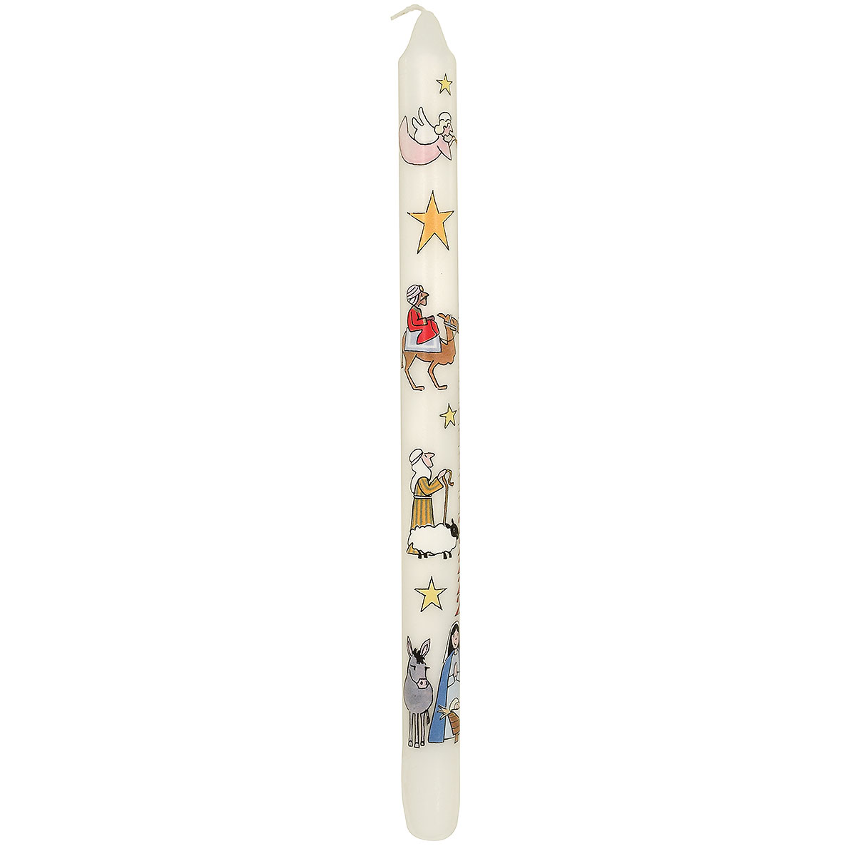 Nativity Advent Taper Candle