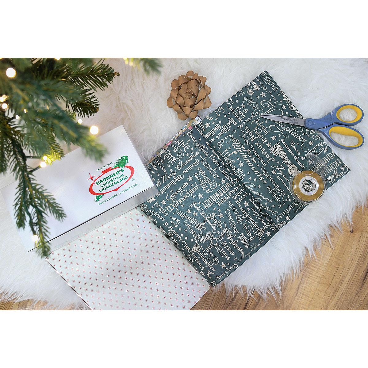 Christmas Wrapping Paper Book