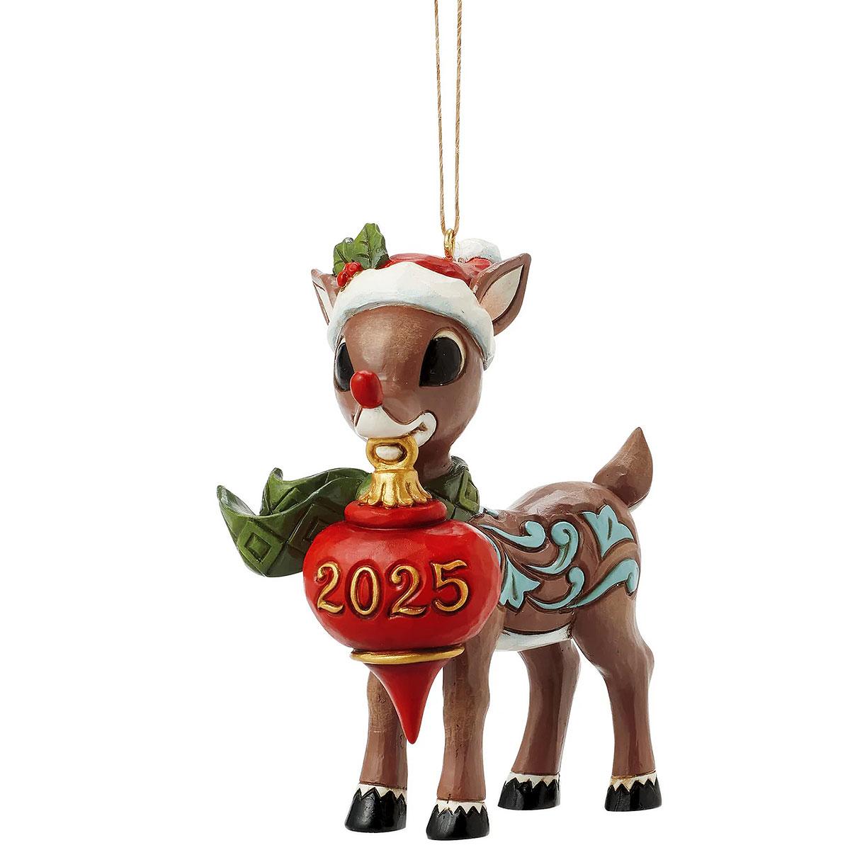Rudolph 2025 Dated Jim Shore Orn