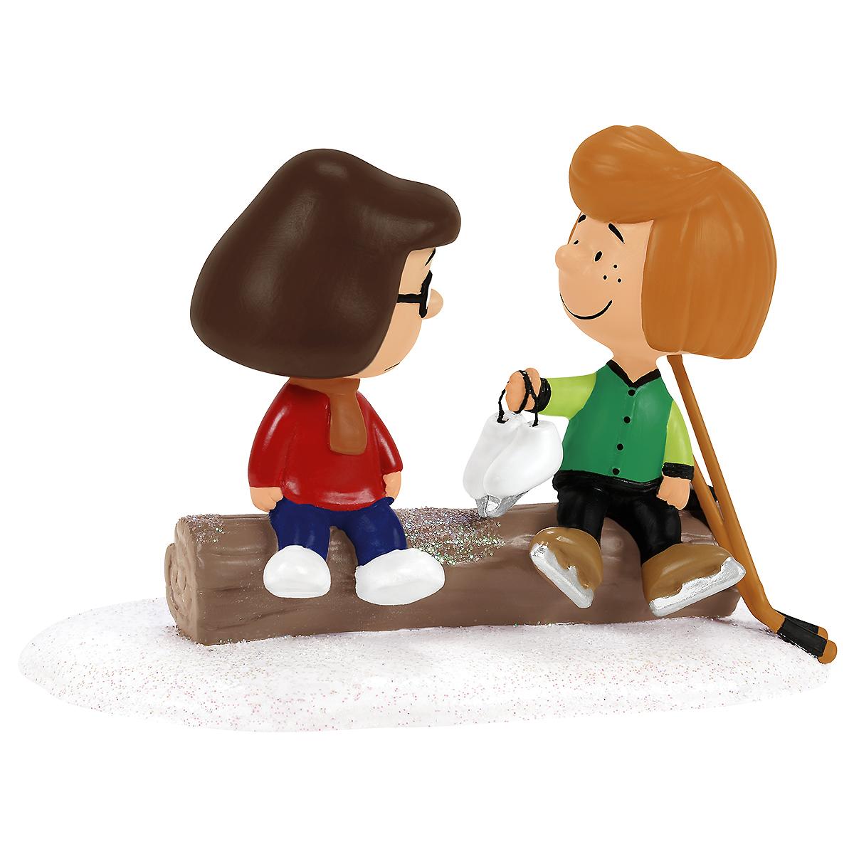 Peppermint Patty And Marcie Try On Skates