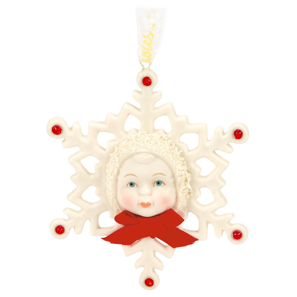Snowflake Kisses Snowbaby Ornament