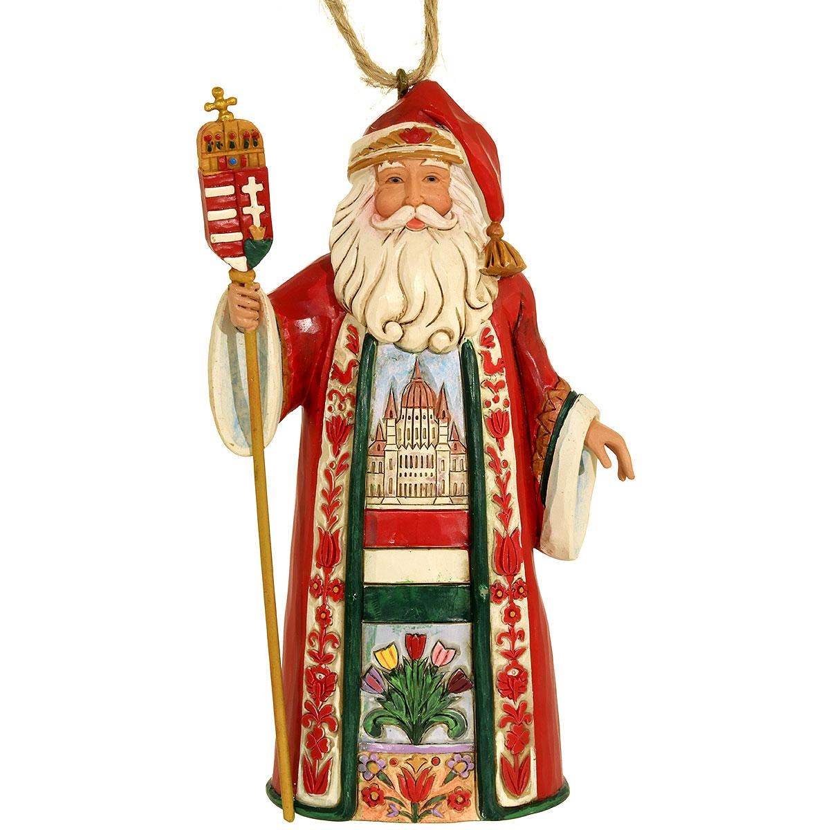 Hungarian Santa Jim Shore Ornament