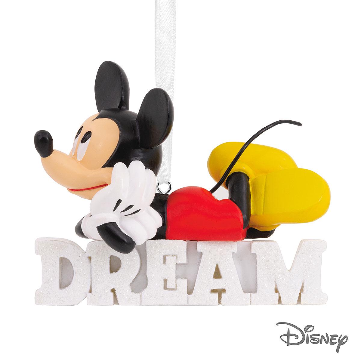 Mickey Mouse Dream Resin Ornament