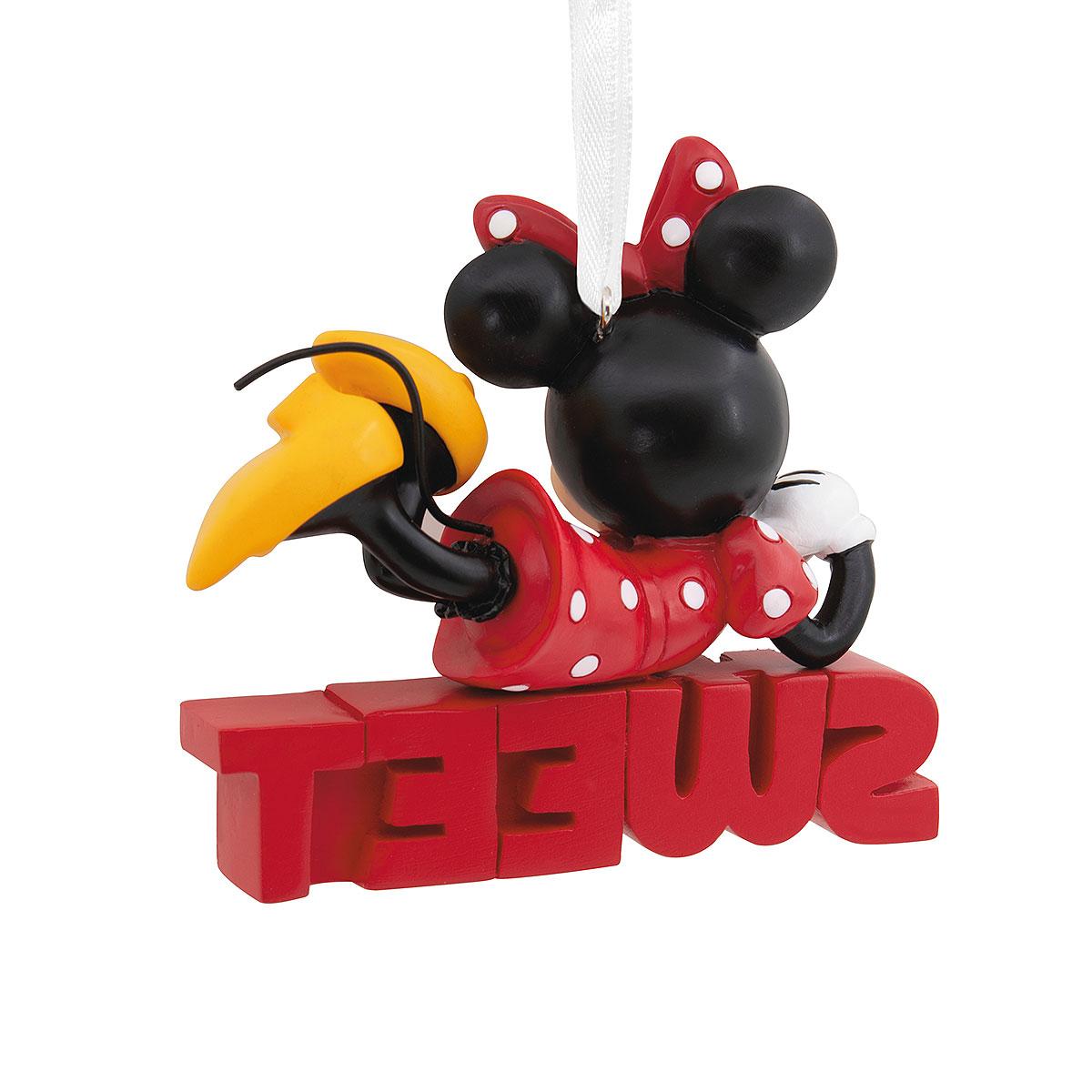 Minnie Mouse Sweet Resin Ornament