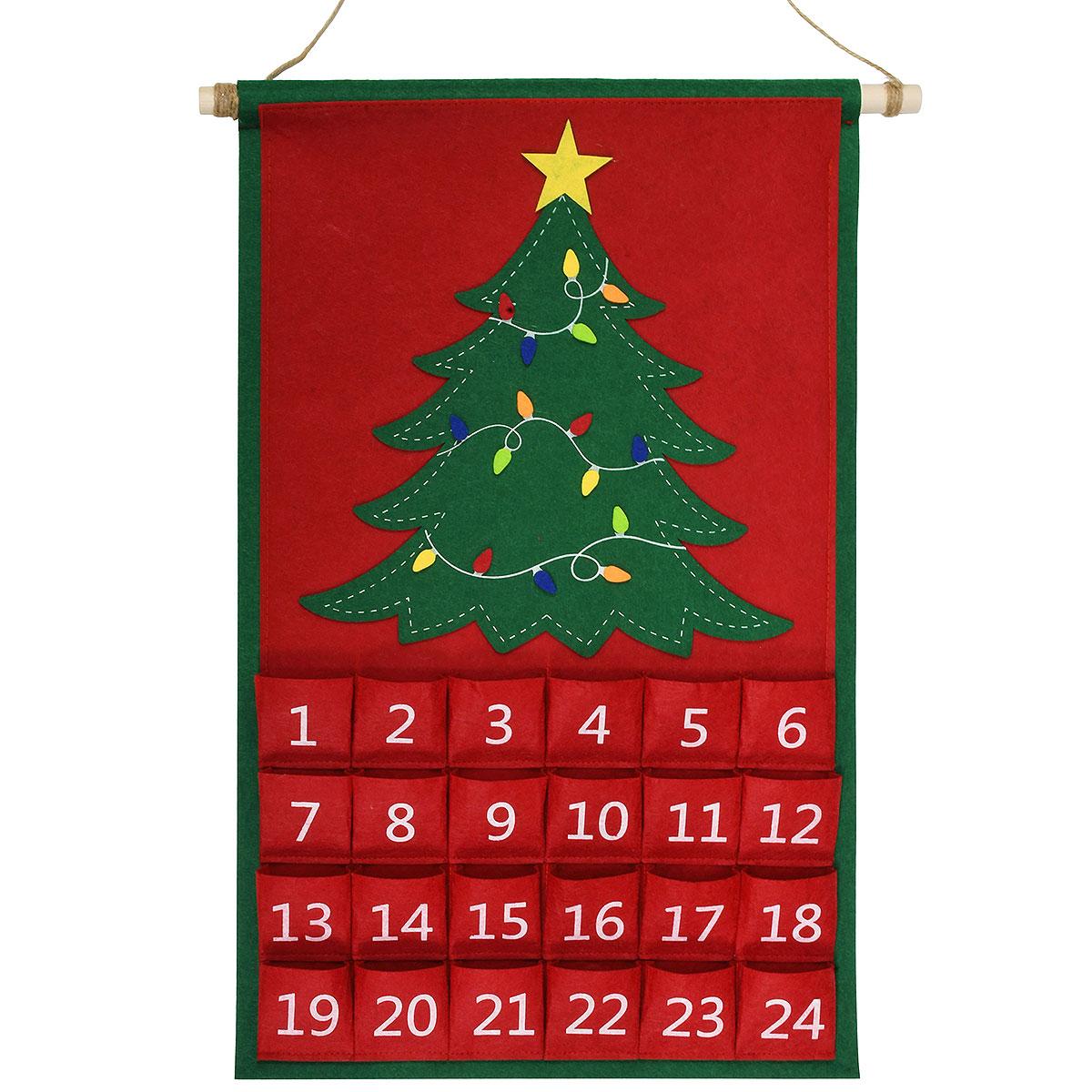 Christmas Tree Felt Advent Calendar